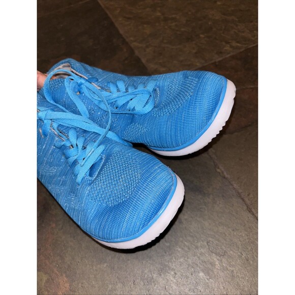 Propet Women TravelFit Hi Walking Shoe Sneakers Blue Tie 7.5 4E(XX) - Picture 3 of 9